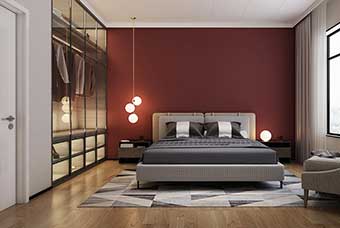 钦州现代风格-卧室