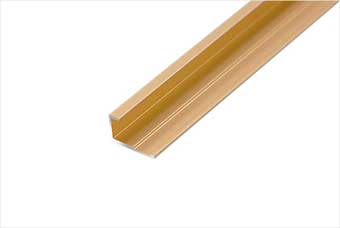 钦州航空纤维墙咔铝合金边条（钛金氧化）