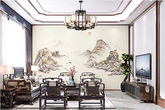 钦州森佰汇航空纤维墙咔(巴山蜀水)