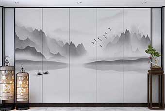 钦州森佰汇航空纤维（山水画系列）