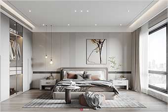 钦州卧室空间案例