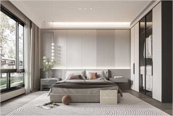钦州卧室空间案例